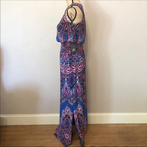 Adrianna Papell Nerine Sleeveless Maxi Dre… - Picture 2 of 8